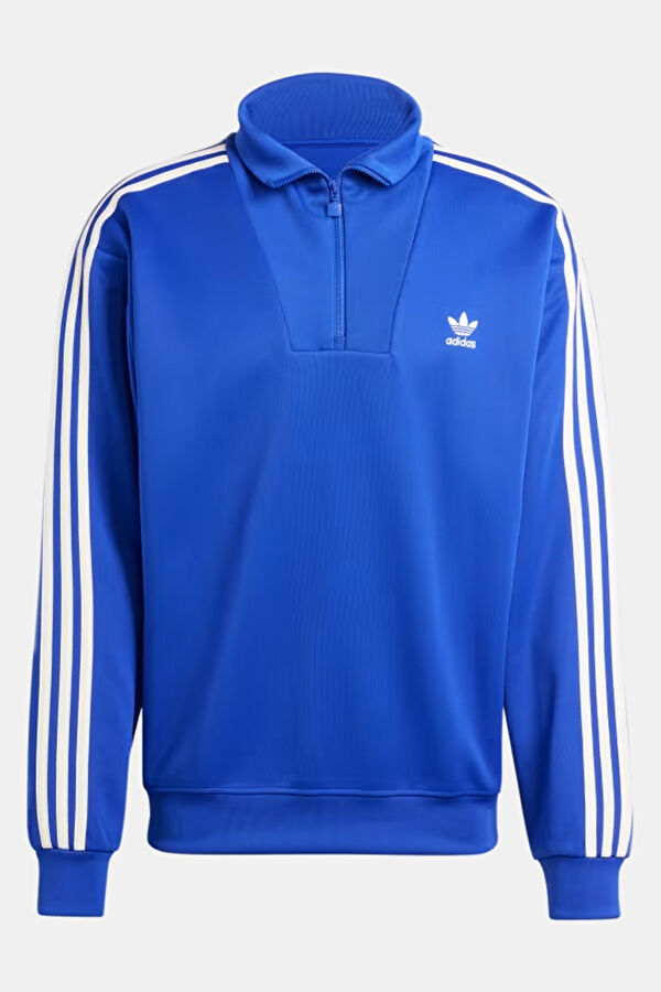Saks Relax Kalıp Dik Yaka Erkek Sweatshirt
