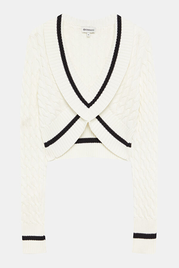 Ecru Knitwear Sweater