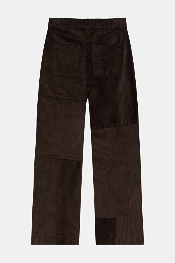 Dark Brown Women's Trousers 2