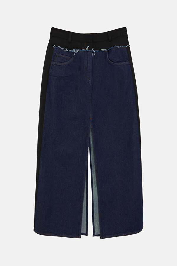 Navy Blue Women's Skirt
