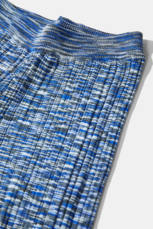 Blue Straight Leg Kids' Sports Pants 3