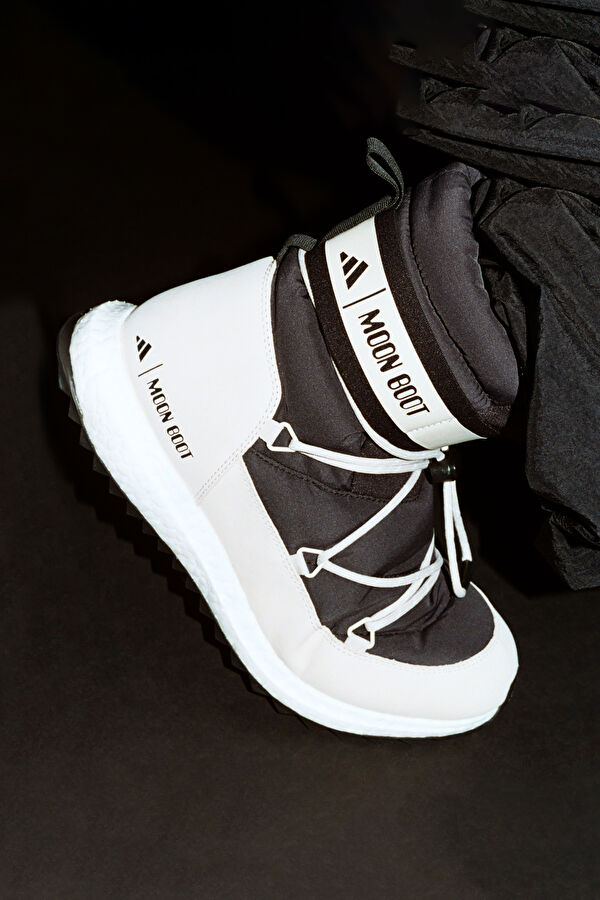 ★MOON★ Outlet Kadın Adıdas X Moon Boot High Siyah Bot