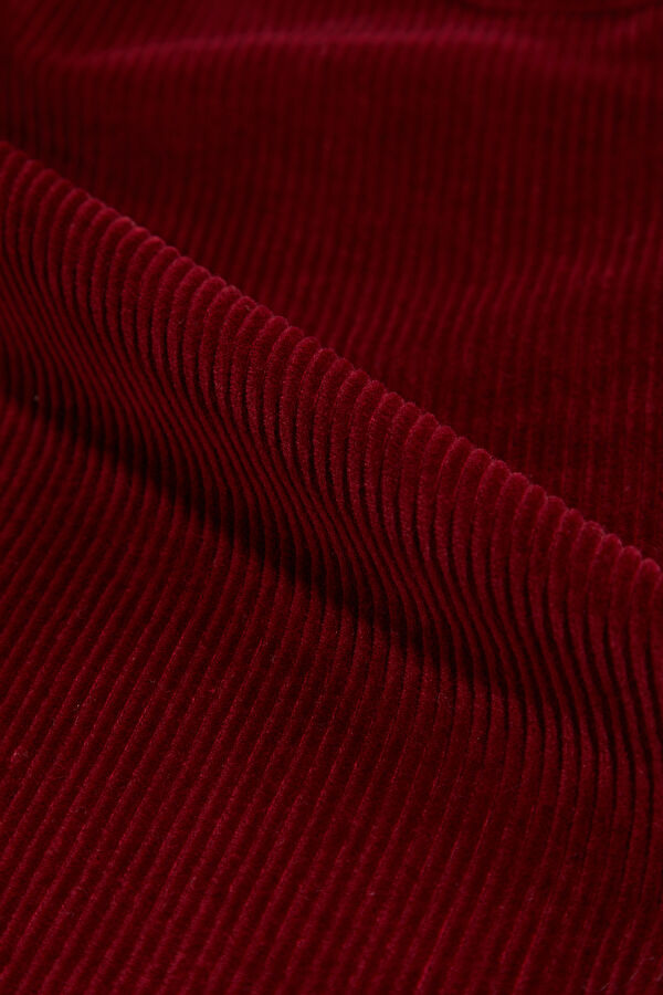 Burgundy Straight Leg Kids' Pants 4