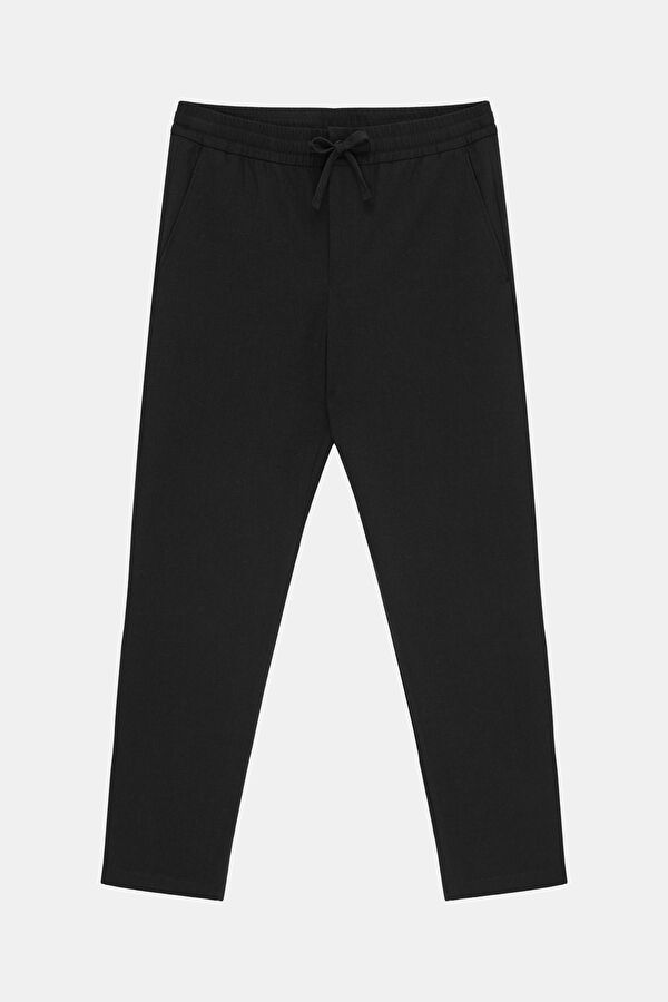 Siyah Straight Erkek Pantolon