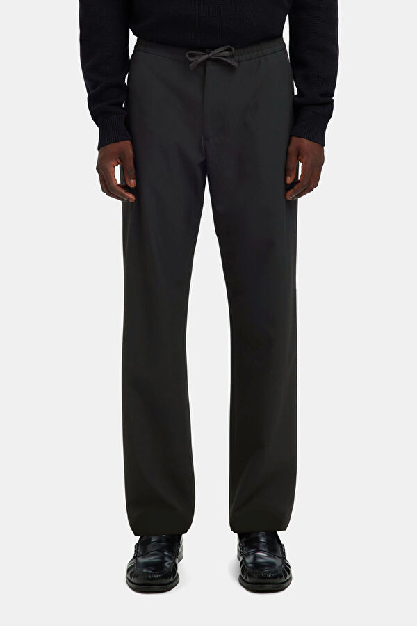 Siyah Straight Erkek Pantolon 4