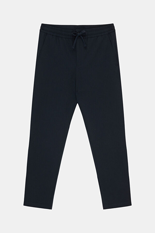 Navy Straight Men's Pants