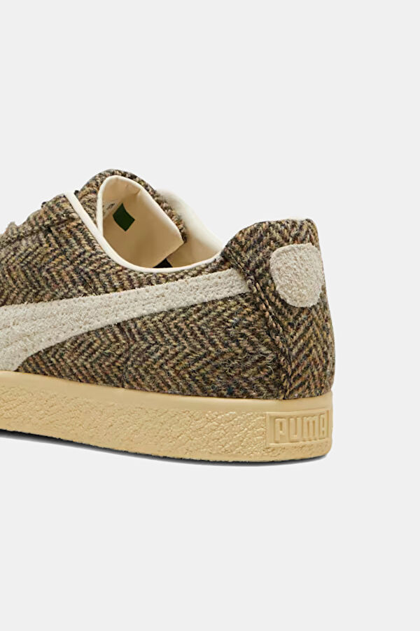 Clyde Harris Tweed Khaki Men's Sneakers 6