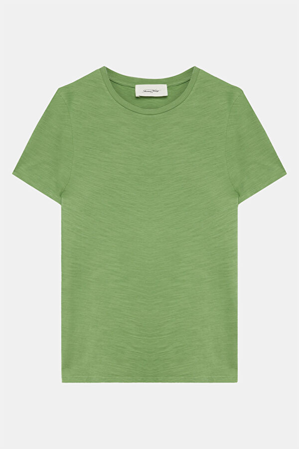 Green Crew Neck Men's T-Shirt