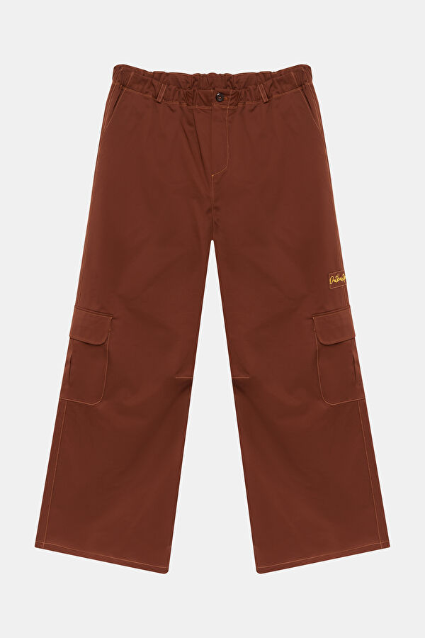 Oversize Brown Men's Trousers