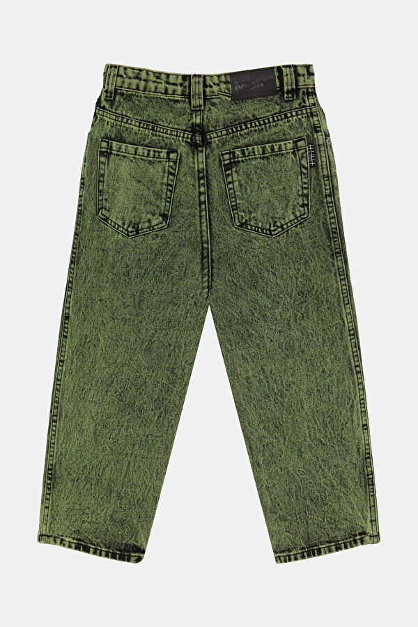 Khaki Straight Leg Kids' Sports Pants 2