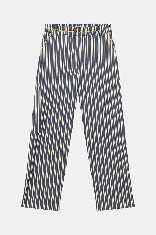 Navy Blue Kids' Pants