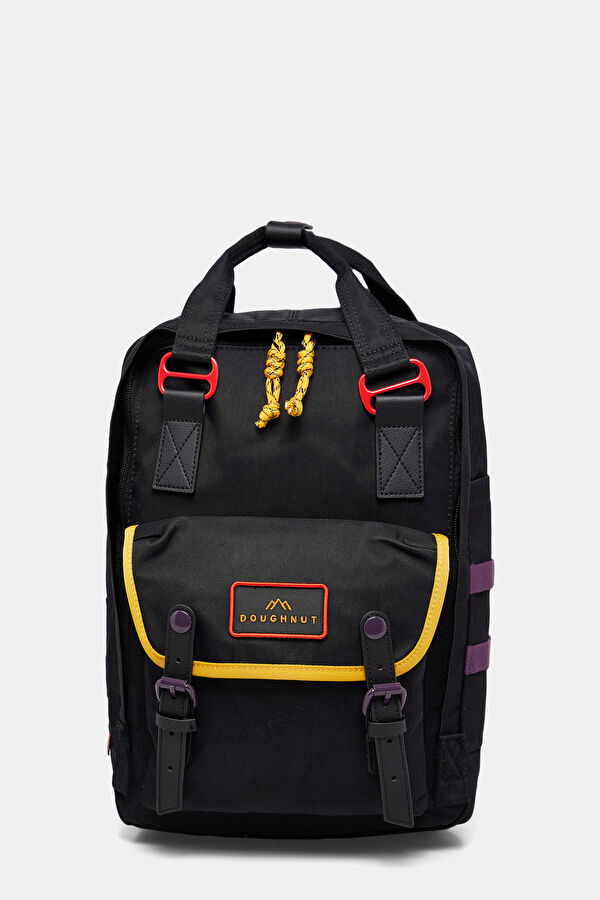 Macaroon Happy Camper Serisi Siyah Unisex Sırt Çantası