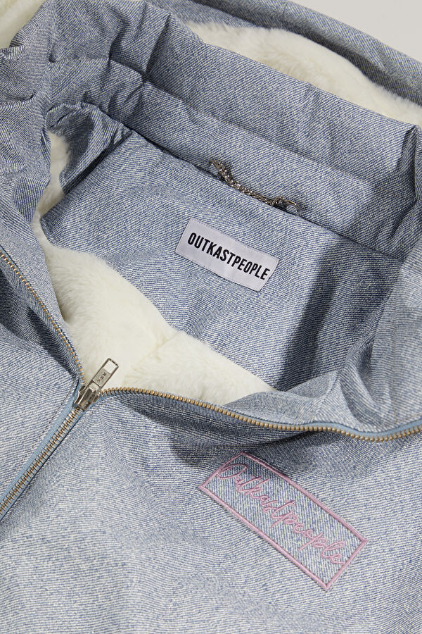 Light Blue Women's Coat 3