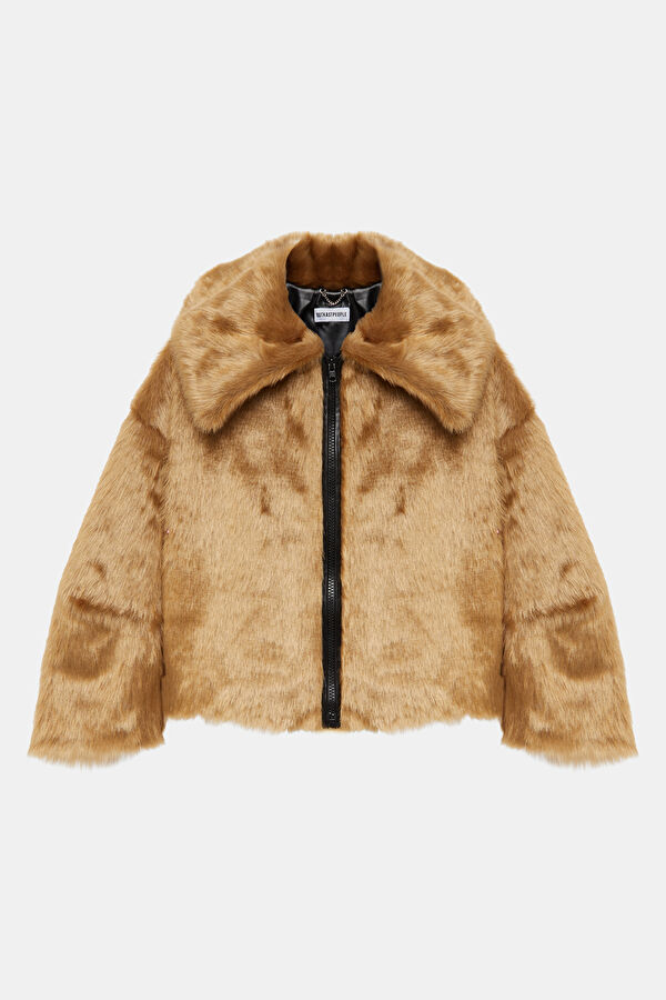 Beige Women's Coat