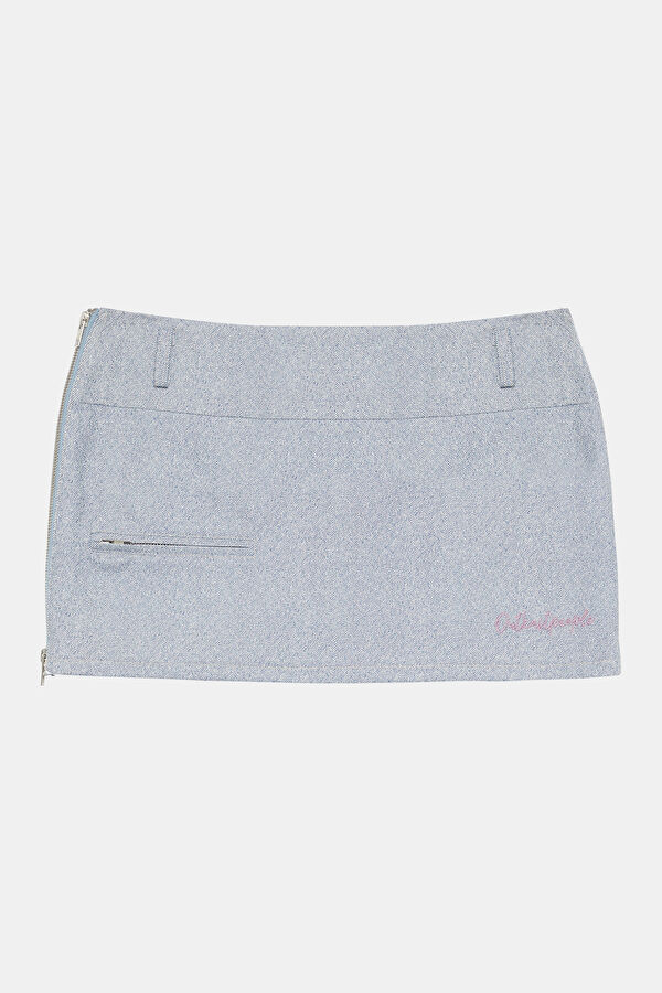 Light Blue Women's Skirt
