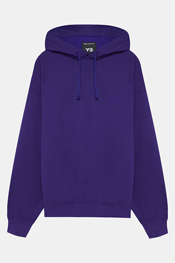 Purple Relax Fit Hooded Men's Sweatshirt
