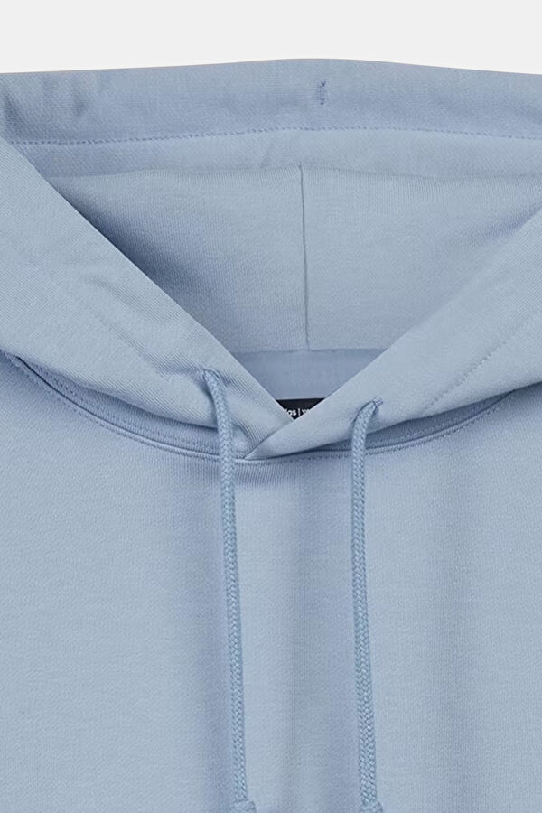 Mavi Relax Kalıp Kapuşonlu Erkek Sweatshirt 3