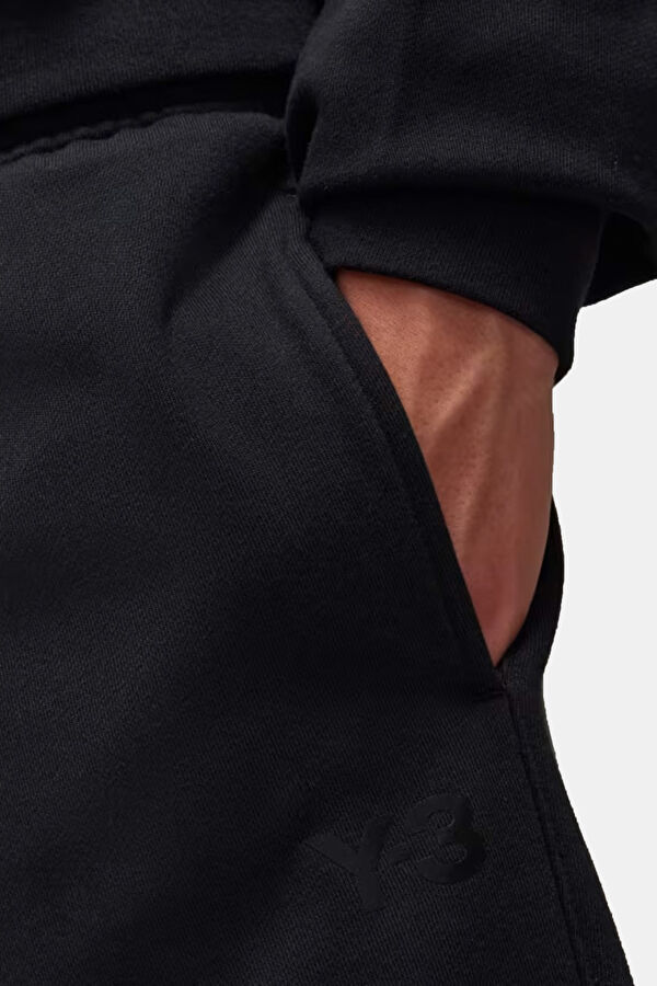 Relax Fit Black Straight Leg Organic Cotton Men's Sport Pants 3