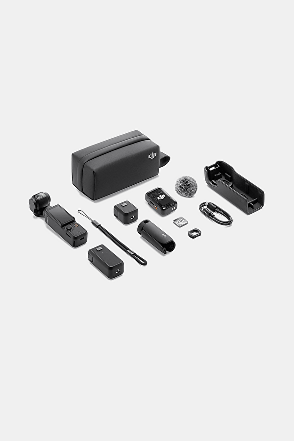 Osmo Pocket 3 Creator Combo Gimbal Siyah 10