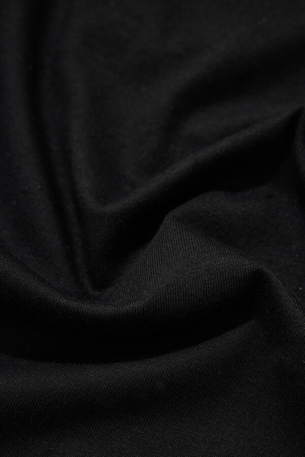 Black Bicycle Collar Printed Tshirt 5