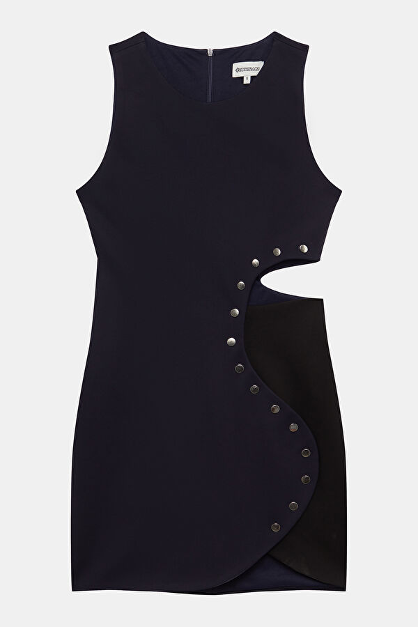 Navy Blue Short Women's Dress