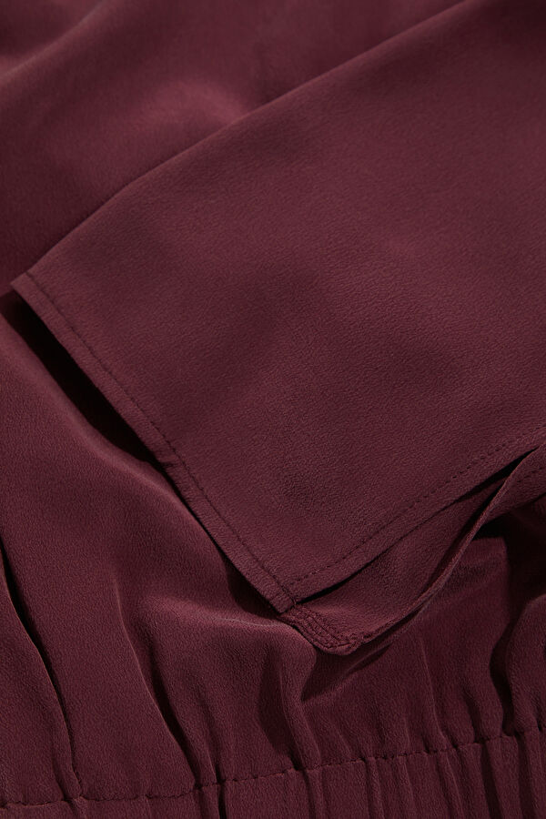 Plum Silk Shirt 4
