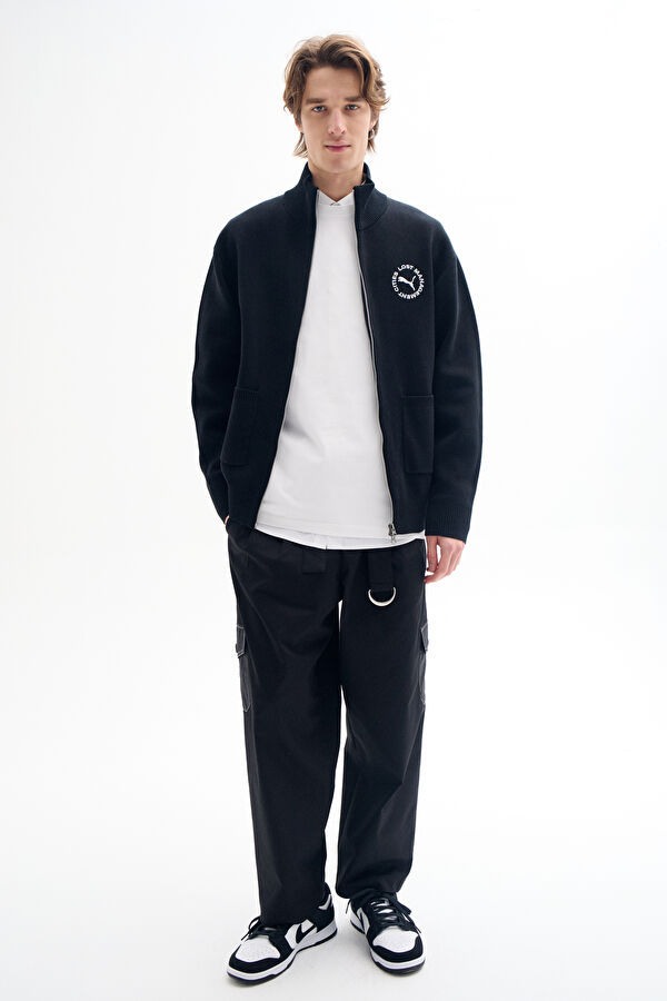 X LMC Black Men's Cardigan