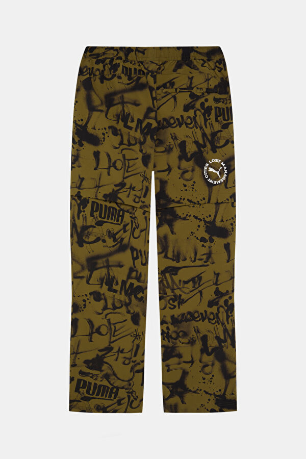 X LMC All-over Print Relax Fit Khaki Men's Trousers 2