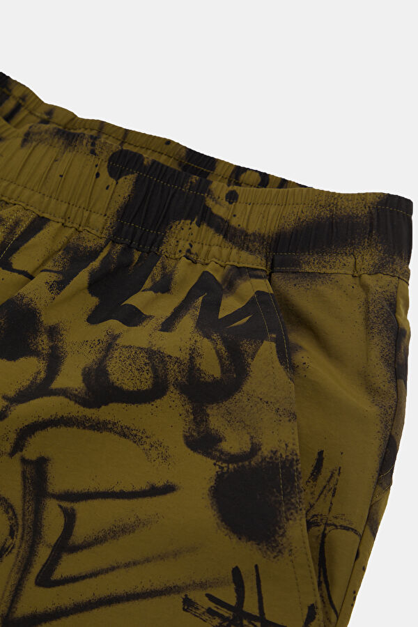 X LMC All-over Print Relax Fit Khaki Men's Trousers 4