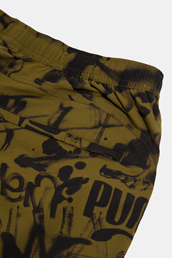 X LMC All-over Print Relax Fit Khaki Men's Trousers 5