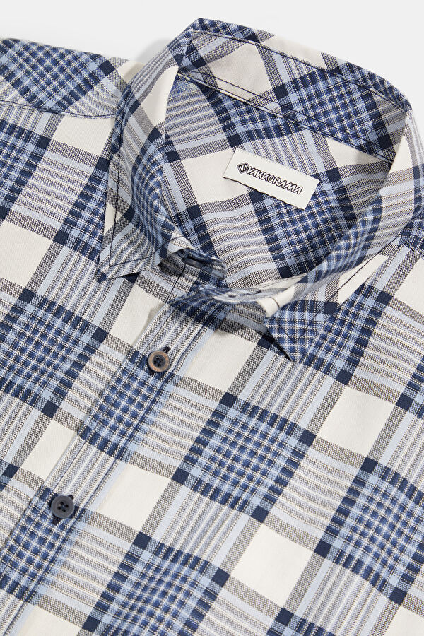 Relax Fit Multicolored Regular Men's Shirt 3