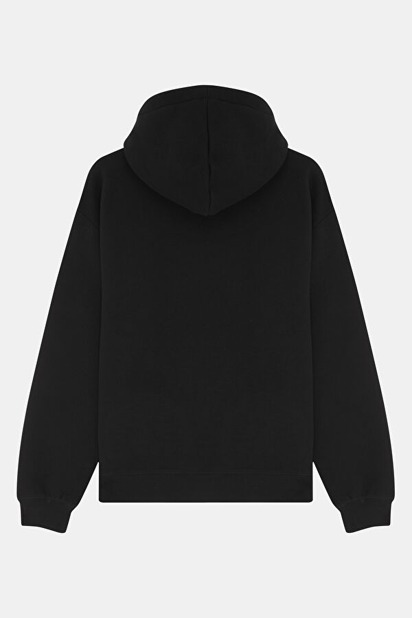 Siyah Erkek Sweatshirt 2