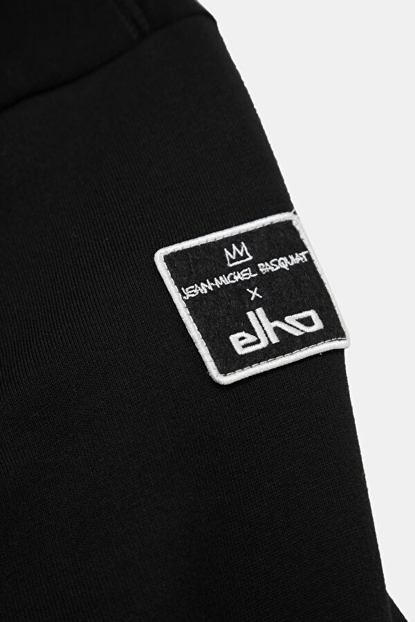 Siyah Erkek Sweatshirt 5