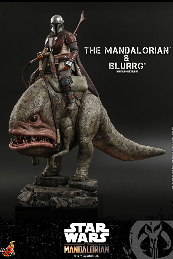 Mandalorian & Blurrg 1:6 Set (Hot Toys) 8