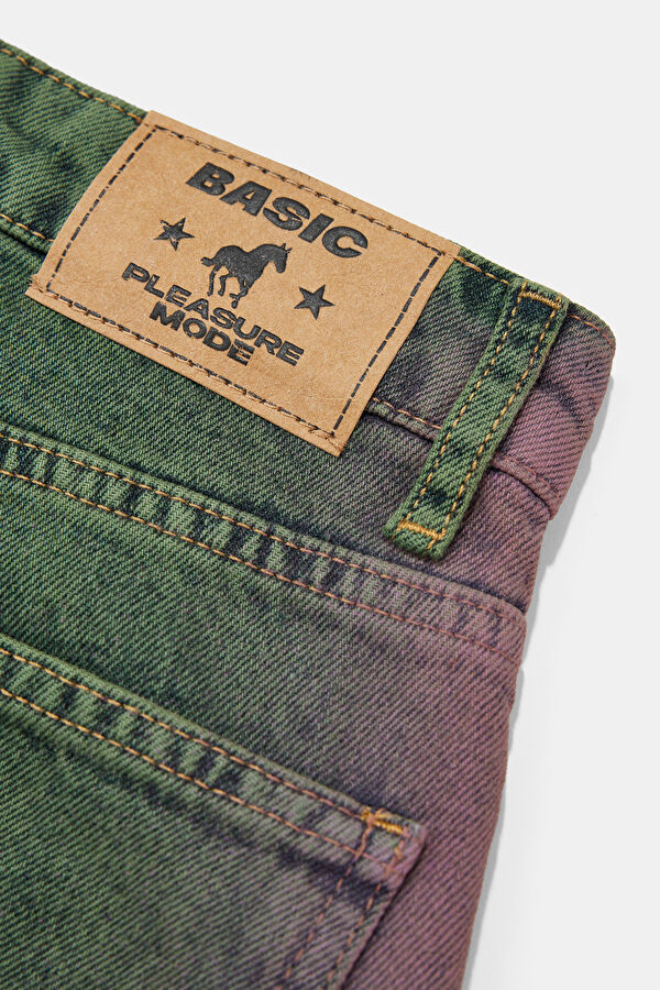 Green Straight Leg Women's Trousers 5