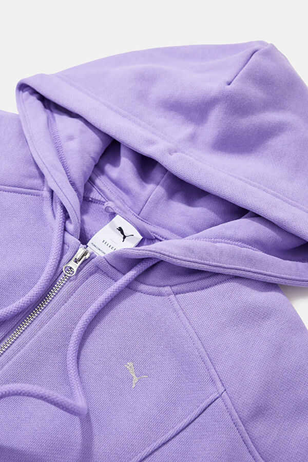 Purple Women's Sweatshirt 3