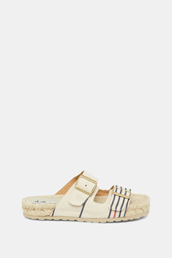 Nordic Red Woven Women's Slippers