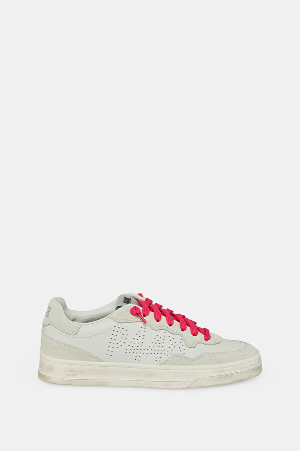 Bali White Women's Leather Sports Shoes