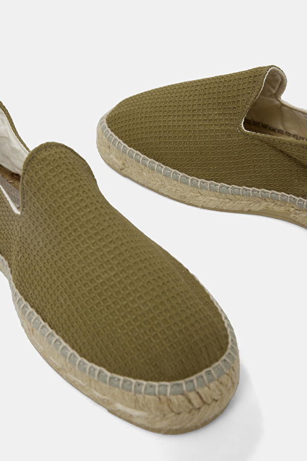 Flat Espadrilles Green Men's Shoes 5