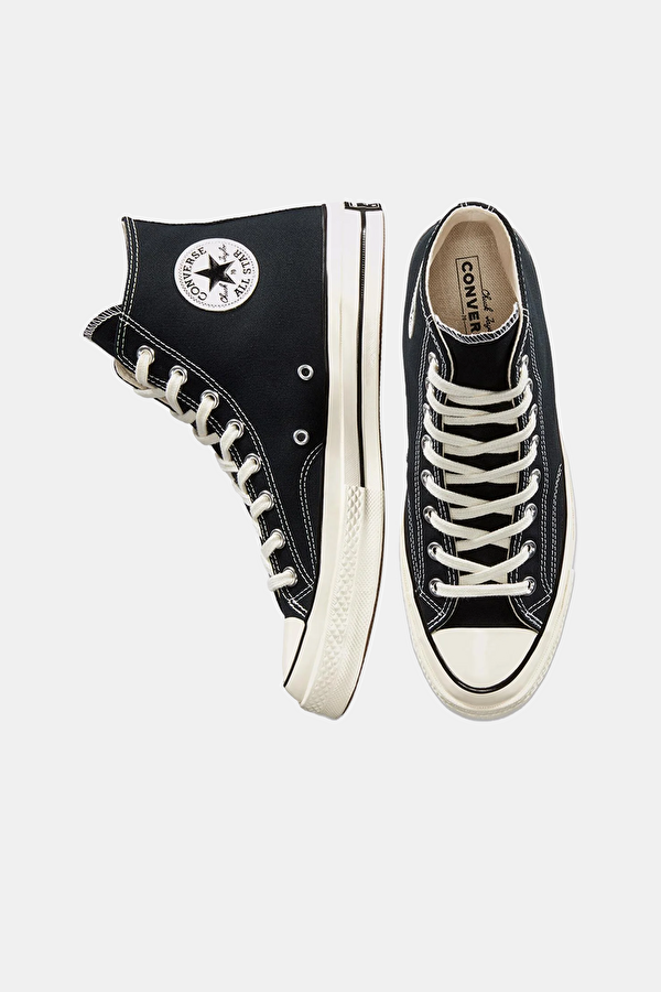 Chuck 70 HI Siyah Erkek Spor Ayakkabı 5