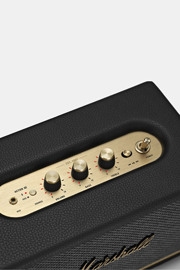 Acton 3 Siyah Bluetooth Hoparlör 4