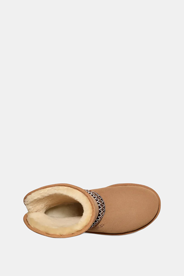W Classic Short Crescent Tan Boots 6