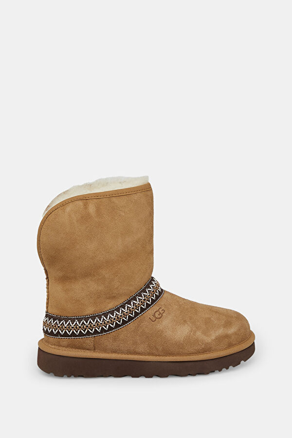 W Classic Short Crescent Tan Boots