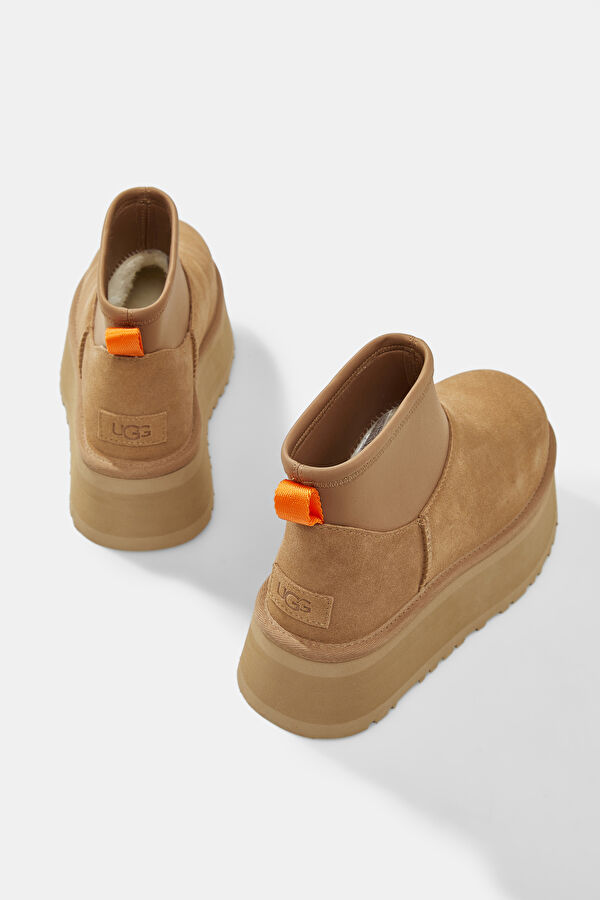 W Classic Mini Dipper Tan Boots 4