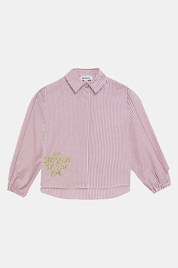 Burgundy Kids Shirt