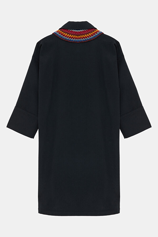 Navy Blue Women's Coat 2