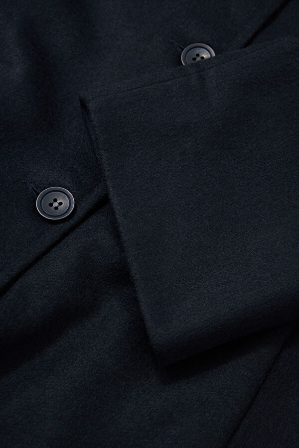 Navy Blue Women's Coat 4