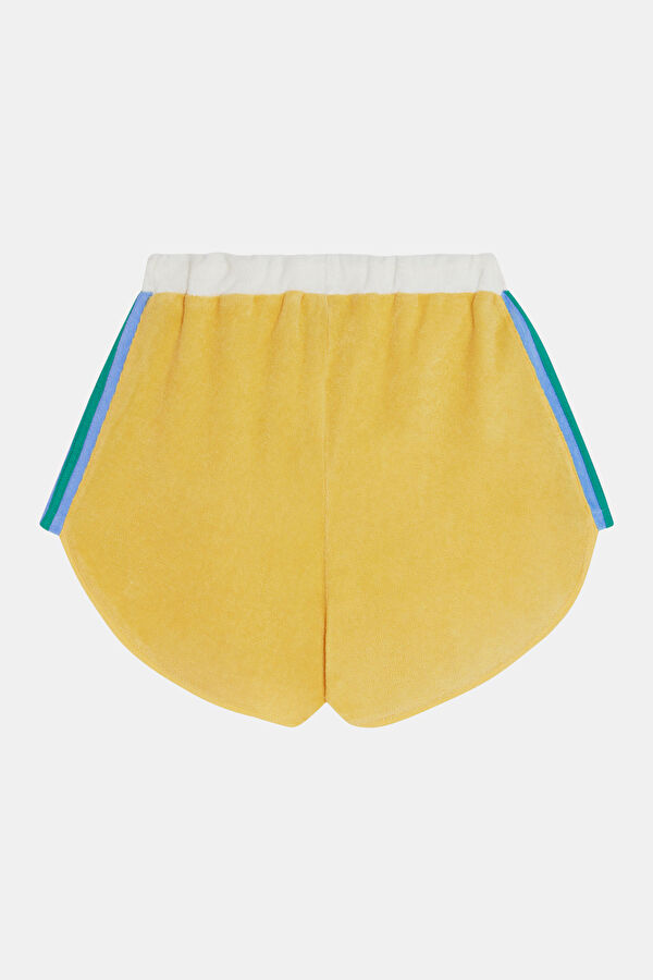 Yellow Patterned Kids' Shorts 2