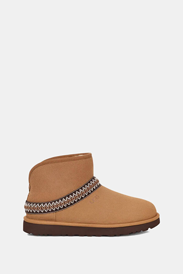 W Classic Mini Crescent Tan Boots