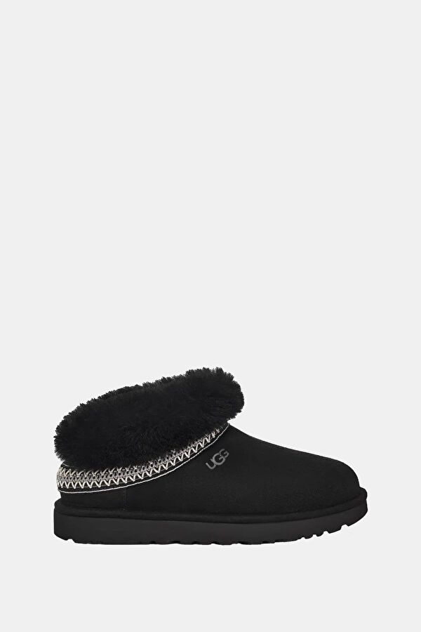 W Classic Mini Crescent Black Boots 7
